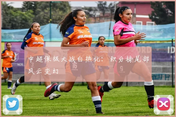 中超保级大战白热化:积分榜尾部风云变幻